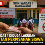 Dugaan Pungutan Perpisahan SDN Wadas 1 Karawang Disorot Wali Murid, Komite Mengaku Tak Dilibatkan