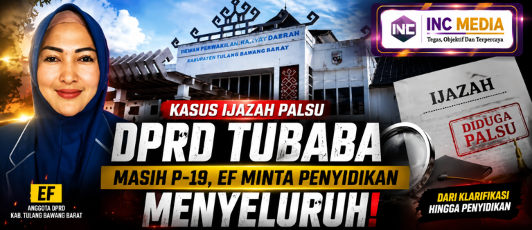 IJAZAH PALSU DPRD: Kasus EF Masih P-19, Polda Lampung Diminta Ungkap Seluruh Jaringan