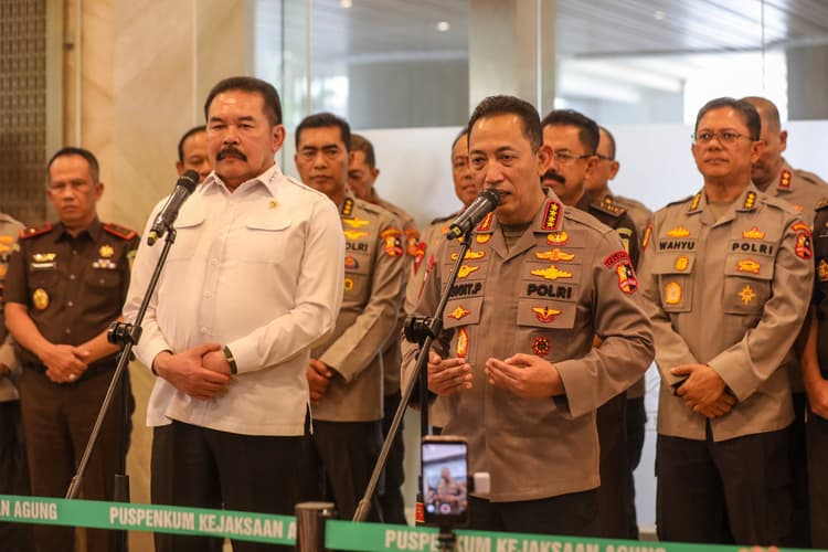 Kapolri Temui Jaksa Agung, Listyo Sigit Tegaskan Polri dan Kejagung Tetap Solid