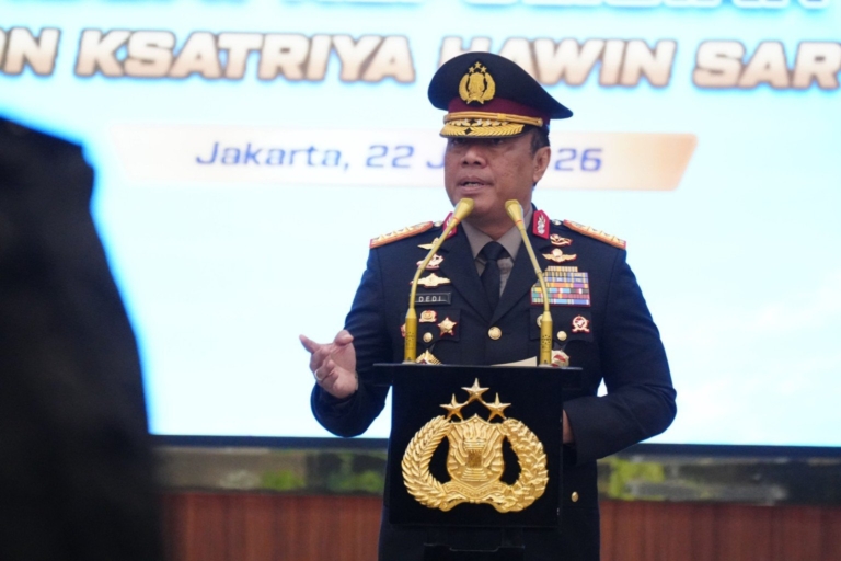 282 Perwira Remaja Akpol Resmi Disambut, Wakapolri: Kepercayaan Masyarakat Lahir dari Integritas dan Keteladanan