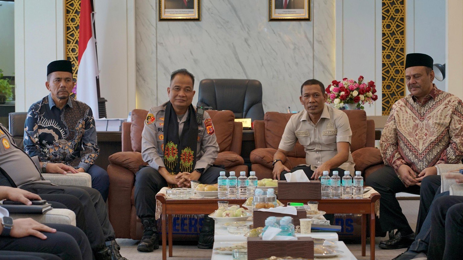 Sinergi Polda Aceh Jadi Fokus, Kapolda Ruddi Setiawan Silaturahmi dengan Ketua DPRA Bahas Stabilitas Daerah