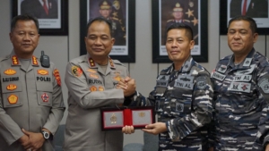 Sinergitas Maritim Aceh Makin Solid, Kapolda Aceh Terima Silaturahmi Danlanal Sabang Bahas Pengamanan Wilayah Laut