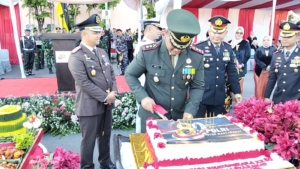 Sinergi TNI-Polri Menguat di HUT Bhayangkara 80, Dandim 0614 Kejutkan Kapolres Cirebon Kota