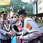 Kapolresta Cirebon Hadiri Kapolda Jabar, Tegaskan Komitmen Dukung Kepemimpinan Baru