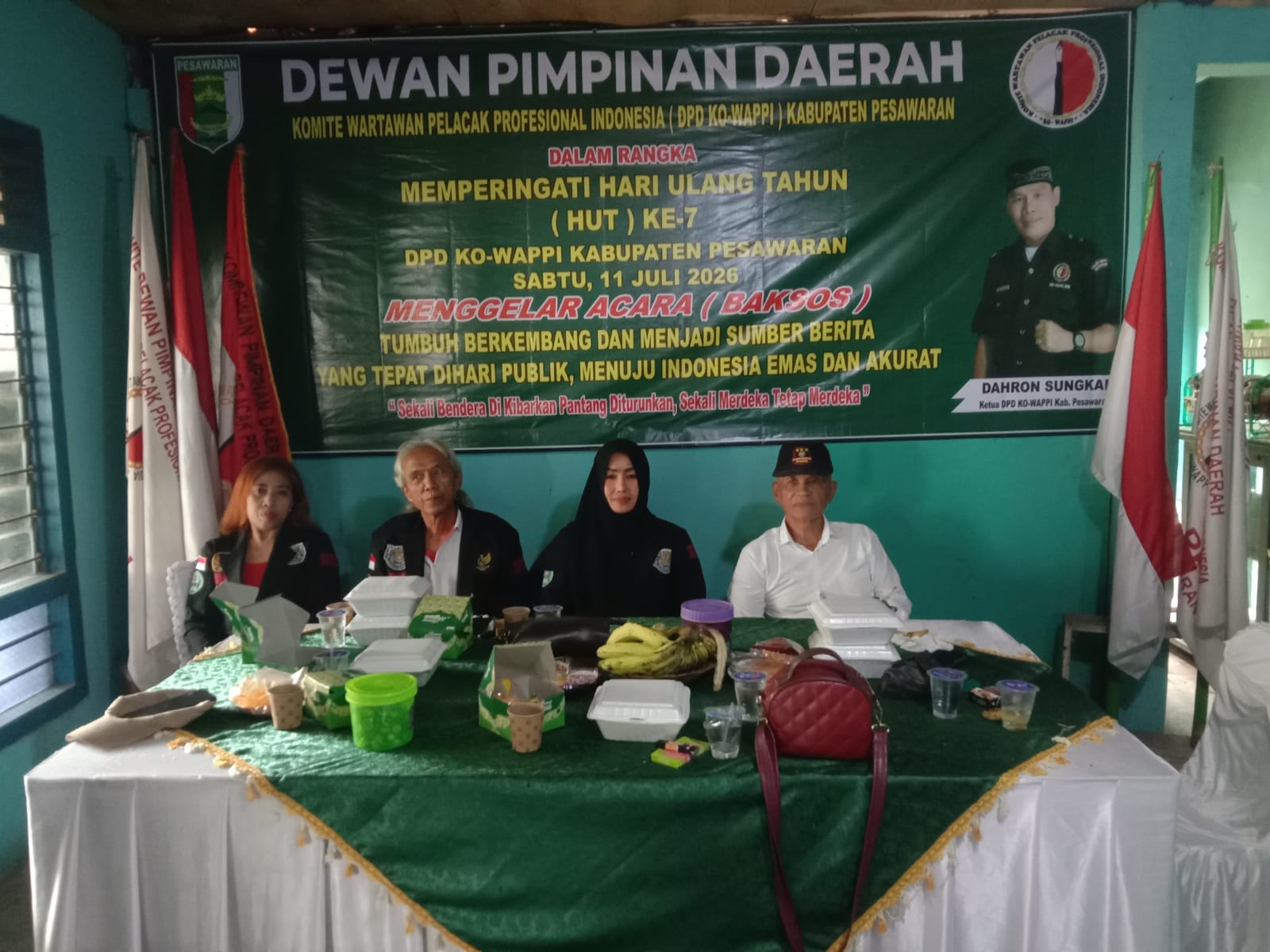 HUT KO-WAPPI Pesawaran: LSM Maung Hadiri HUT Ke-7 DPD KO-WAPPI, Perkuat Sinergi Lembaga dan Media Menuju Indonesia Emas