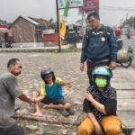 Mediasi Bhabinkamtibmas Berhasil Akhiri Perselisihan Kecelakaan Fuso dan Sepeda Motor di Jalan Imam Bonjol