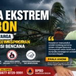 Cuaca Ekstrem Cirebon, BPBD Imbau Warga Tingkatkan Kewaspadaan Hadapi Potensi Bencana