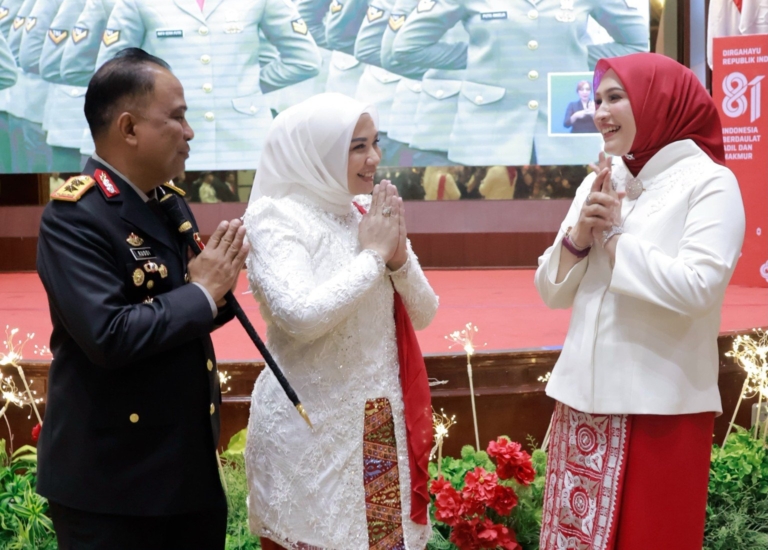 Kapolda Aceh Ikuti Upacara HUT RI Secara Virtual dari Istana Negara