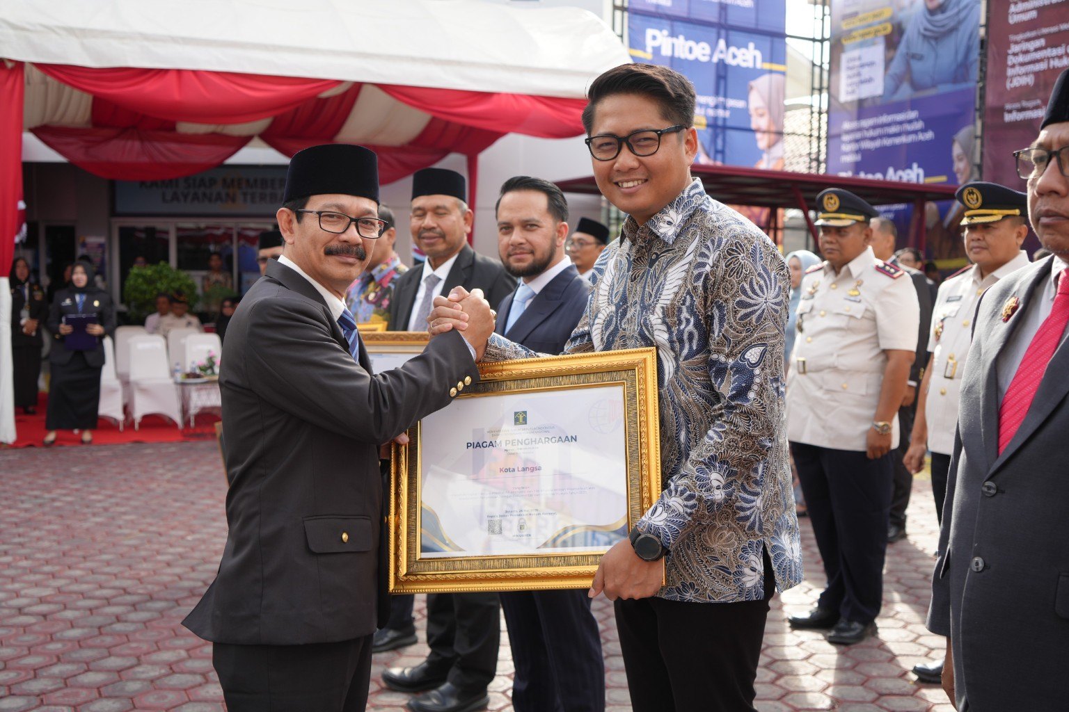 Pemko Langsa Raih Penghargaan JDIH Kategori AA, Nilai Melonjak 33 Poin
