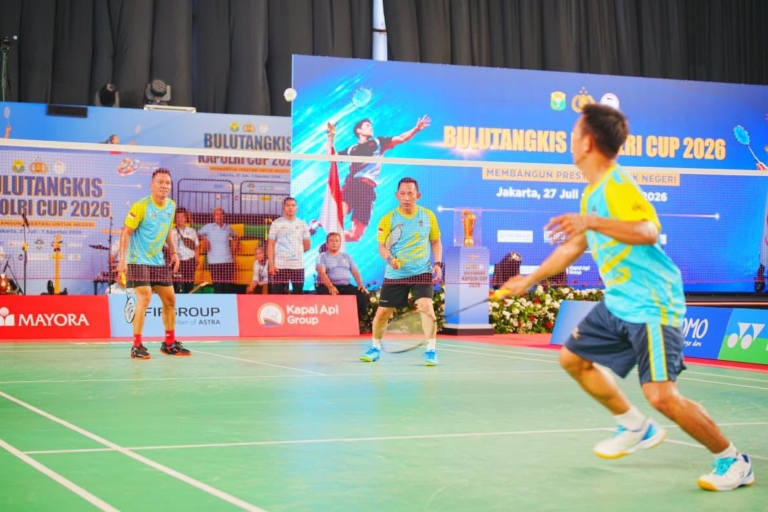 Kapolri Cup 2026 Ditutup Meriah, Jenderal Listyo Sigit dan Widi Chandra Kasih Taklukkan Bahlil-Muhammad