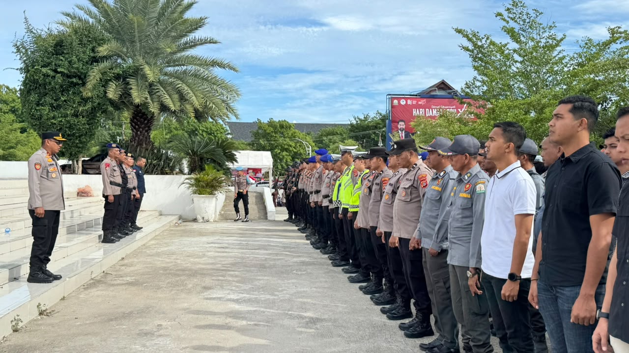 Pengamanan Expo Aceh, 215 Personel Polda dan Polresta Banda Aceh Dikerahkan