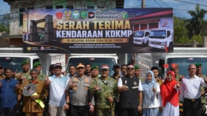 Kendaraan Koperasi Merah Putih Diserahkan, Pemko Langsa Dorong Ekonomi Gampong