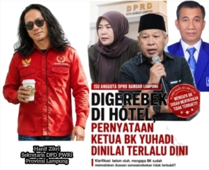 Dugaan Penggerebekan Anggota DPRD Bandar Lampung Dipertanyakan, Hanif: Kesimpulan BK Terlalu Dini