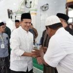 Wagub Dek Fadh Hadiri Maulid Bersama Ratusan Anak Yatim di Teupin Raya
