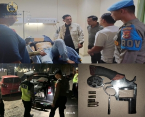 Polisi Tindak Tegas Terukur Pelaku DPO Narkoba Penyalahgunaan Senjata Api di Lampung Utara