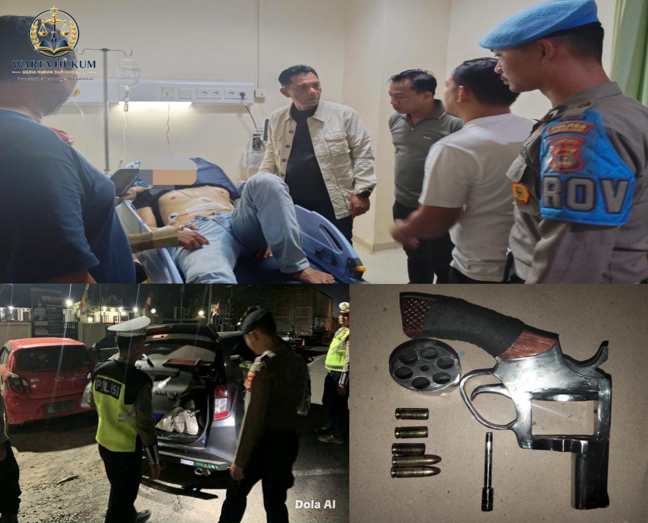 Polisi Tindak Tegas Terukur Pelaku DPO Narkoba Penyalahgunaan Senjata Api di Lampung Utara