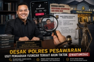 Ketua ASWIN Pesawaran Dorong Polres Tindaklanjuti Pengaduan Yusnizar soal Akun TikTok @wartamedia2