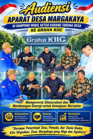 Audiensi Desa Margakaya ke Graha KIIC, Perkuat Sinergi Atasi Krisis Air Bersih