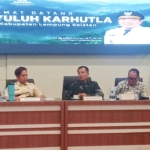 Tim Penyuluh Karhutla Audiensi dengan Bupati Lampung Selatan, Fokus Perkuat Pencegahan Kebakaran