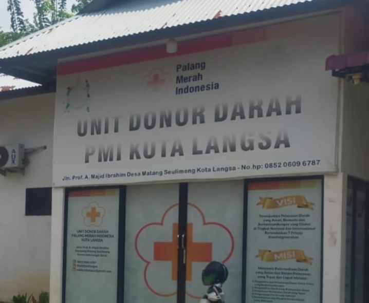 Stok Darah PMI Langsa Menipis, Pasien Butuh Transfusi Mendesak Hadapi Kendala