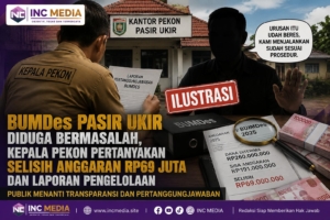 BUMDes Pasir Ukir Diduga Bermasalah, Kepala Pekon Pertanyakan Selisih Anggaran Rp69 Juta dan Laporan Pengelolaan