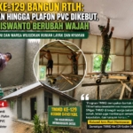 TMMD Ke-129 Bangun RTLH: Pengacian hingga Plafon PVC Dikebut, Rumah Siswanto Berubah Wajah
