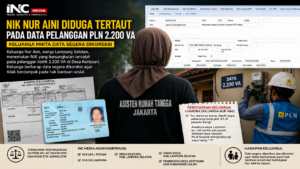 NIK Nur Aini Diduga Tertaut Data Pelanggan PLN 2.200 VA, Keluarga Minta Data Segera Dikoreksi