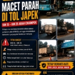 Kemacetan Tol Jakarta-Cikampek Mengular, Arus Arah Cikampek Merayap hingga KM 25