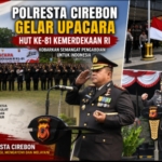 Polresta Cirebon Gelar Upacara HUT ke-81 Kemerdekaan RI, Perkuat Semangat Pengabdian