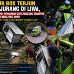 Truk Box Terjun ke Jurang di Liwa, Evakuasi Pengemudi Berlangsung Dramatis hingga Berujung Maut