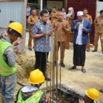 Wali Kota Langsa Letakkan Batu Pertama Pembangunan Masjid Asy-Syakirin