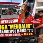 Solar Bersubsidi Diduga “Mengalir” di Belakang SPBU Margo Toto, Satu Nozel Pernah Disegel