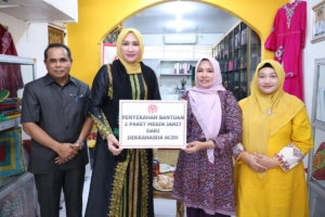 Batik Motif Aceh Jadi Fokus Dekranasda, Kak Na Dorong Perajin Aceh Utara Naik Kelas