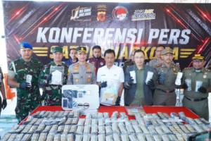 Polres Cirebon Kota Ungkap 23 Kasus Narkoba, 33 Tersangka Diamankan