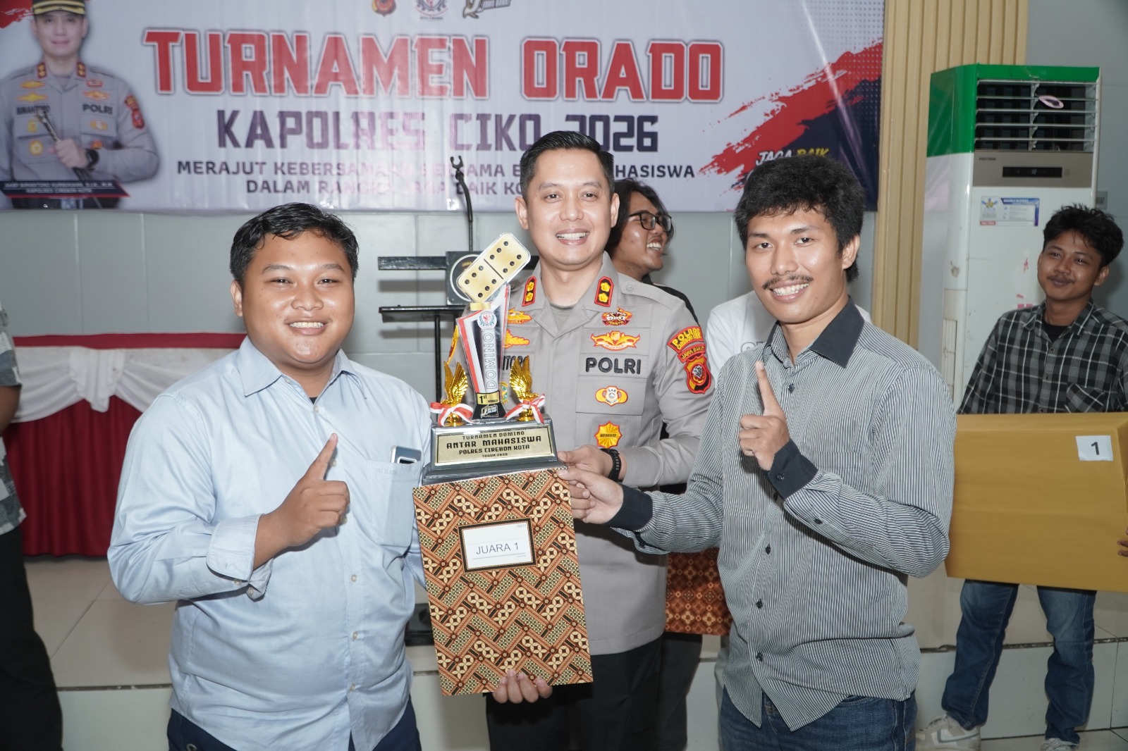 Turnamen Orado Kapolres Ciko 2026 Pererat Kedekatan Polisi dan Mahasiswa di Cirebon