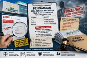 Pengadaan Jasa Keamanan RSUD Abdul Moeloek Rp3,6 Miliar: Data SIRUP Bukan Bukti Korupsi