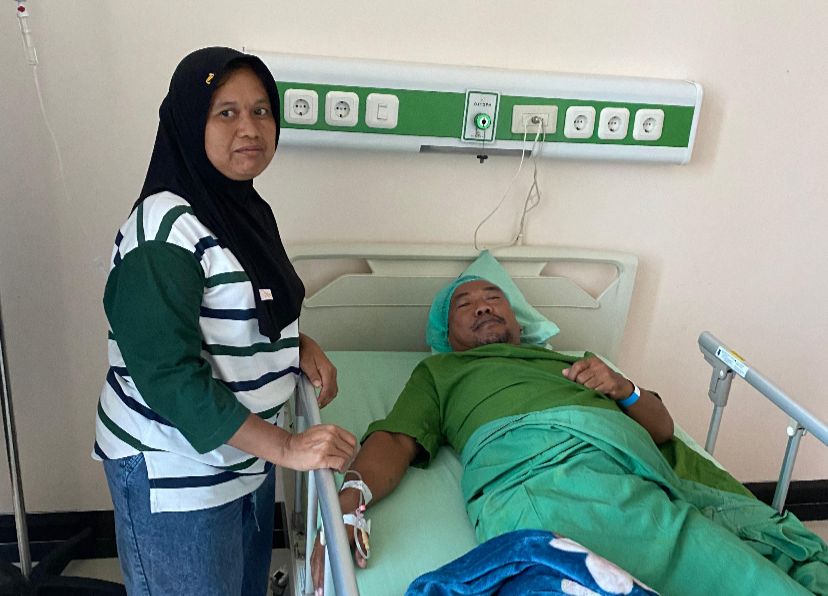 Relawan Topan Gober Dirawat di RS Airan Raya, Warga Doakan Segera Pulih