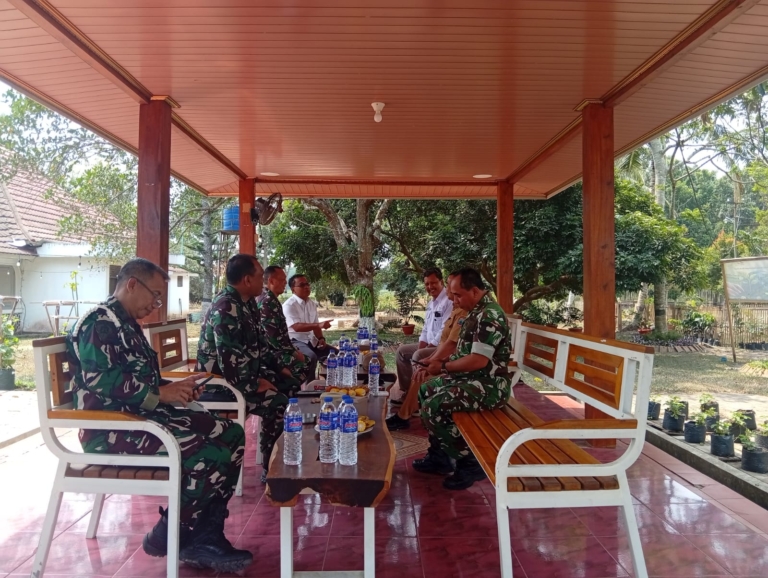 Antisipasi Karhutla, Tim Kodim 0421/LS Tinjau PTPN I Regional VII Kebun Kedaton