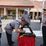 Sertijab Kapolsek Lemahwungkuk, IPTU Didik Siswanto Resmi Jabat Kapolsek