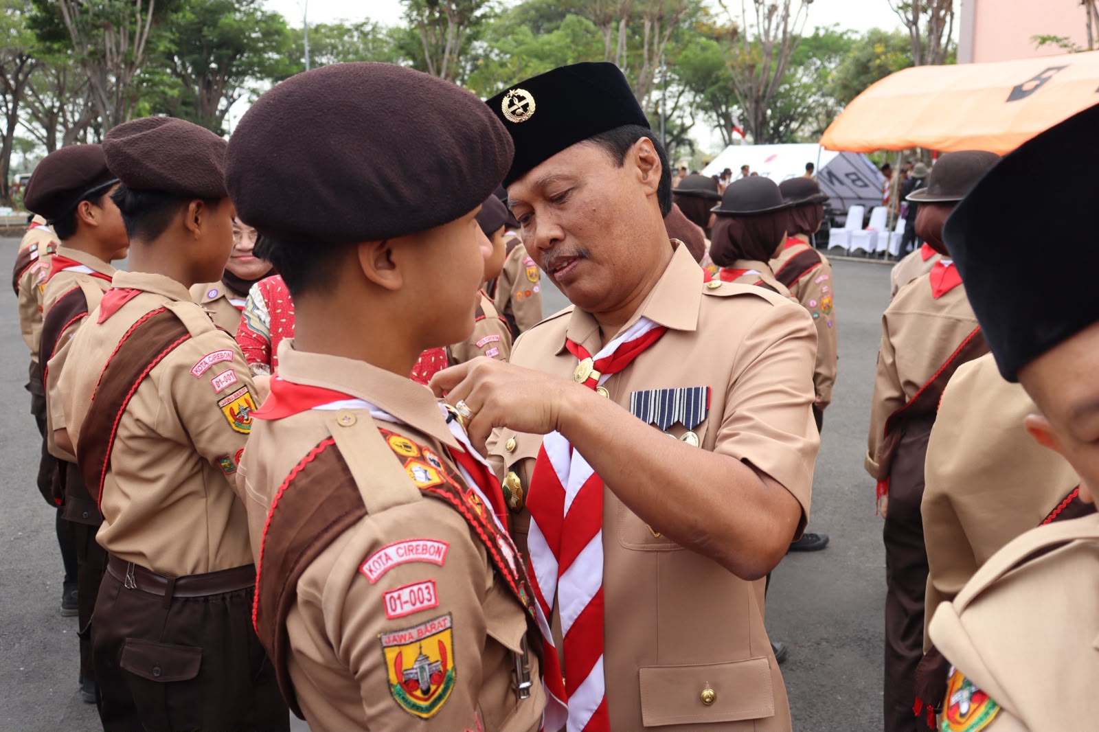 Pramuka Bukan Sekadar Hafal Dasa Darma, Wali Kota Cirebon Dorong Generasi Muda Berdaya Cipta