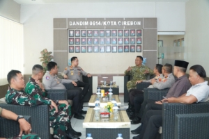 Sinergitas TNI-Polri: Kapolres Cirebon Kota dan Dandim 0614 Perkuat Koordinasi