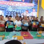 Polda Aceh Musnahkan 2.538 Cartridge Vape Mengandung Etomidate