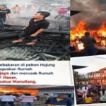 Rumah Warga di Pekon Hujung Belalau Ludes Terbakar, Dua Bangunan Ikut Terdampak