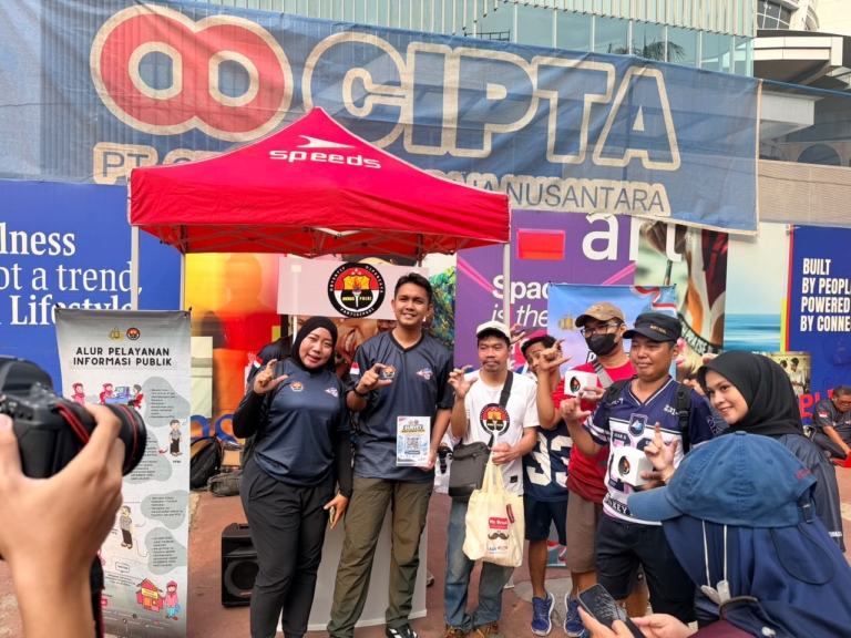 Sosialisasi Hak untuk Tahu, Polri Perkuat Edukasi Informasi Publik di CFD Jakarta