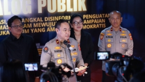 Kawal Aspirasi, Tangkal Disinformasi, Polri Dorong Ruang Demokrasi Tetap Aman
