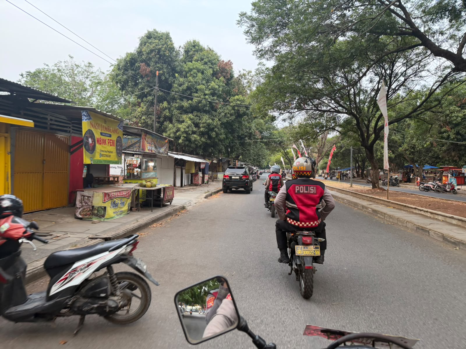 Patroli Sore Sat Samapta Polres Cirebon Kota Perketat Pengawasan, Cegah Tawuran Pelajar