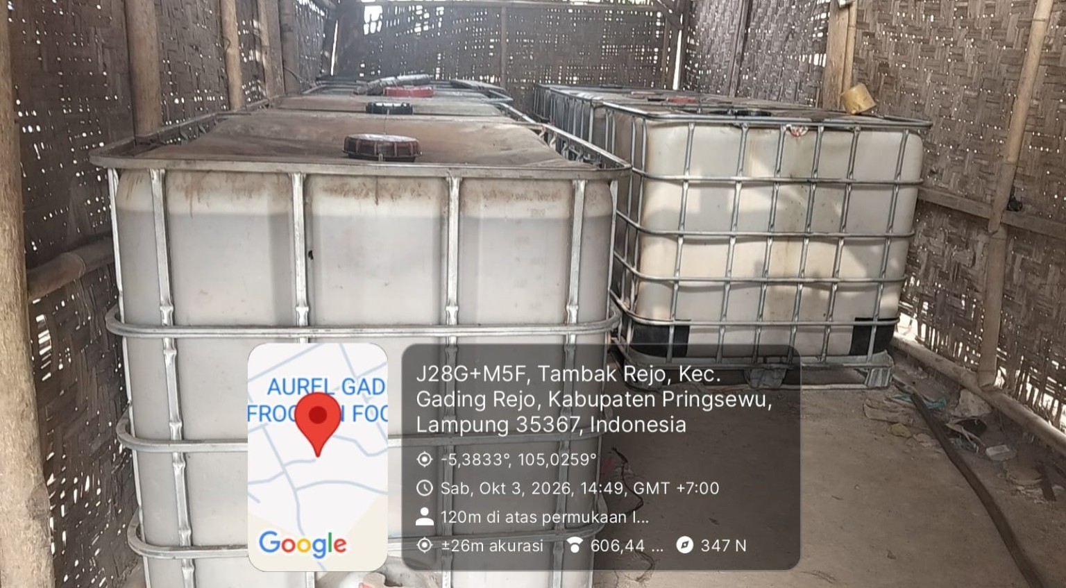 Dugaan Penampungan Minyak Mentah di Tambak Rejo Disorot, Truk Berselang Terlihat di Lokasi