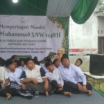 Maulid Nabi BP Istiqamattuddin Miftahul Mu’arrif Meriah, Perkuat Persaudaraan Jamaah