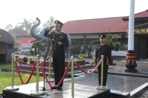 Kapolres Lampung Barat Pimpin Upacara Hari Kesaktian Pancasila, Tekankan Integritas dan Nasionalisme