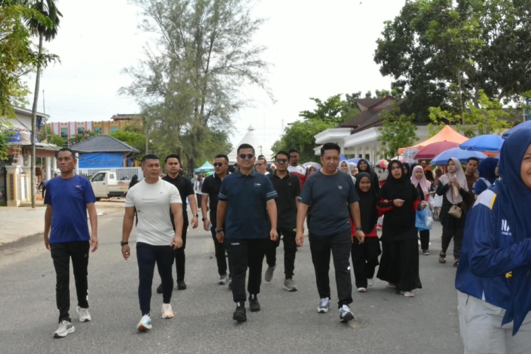 Semarak CFD Langsa, Wali Kota dan Sahabat Leuser Ajak Lestarikan Badak Sumatera
